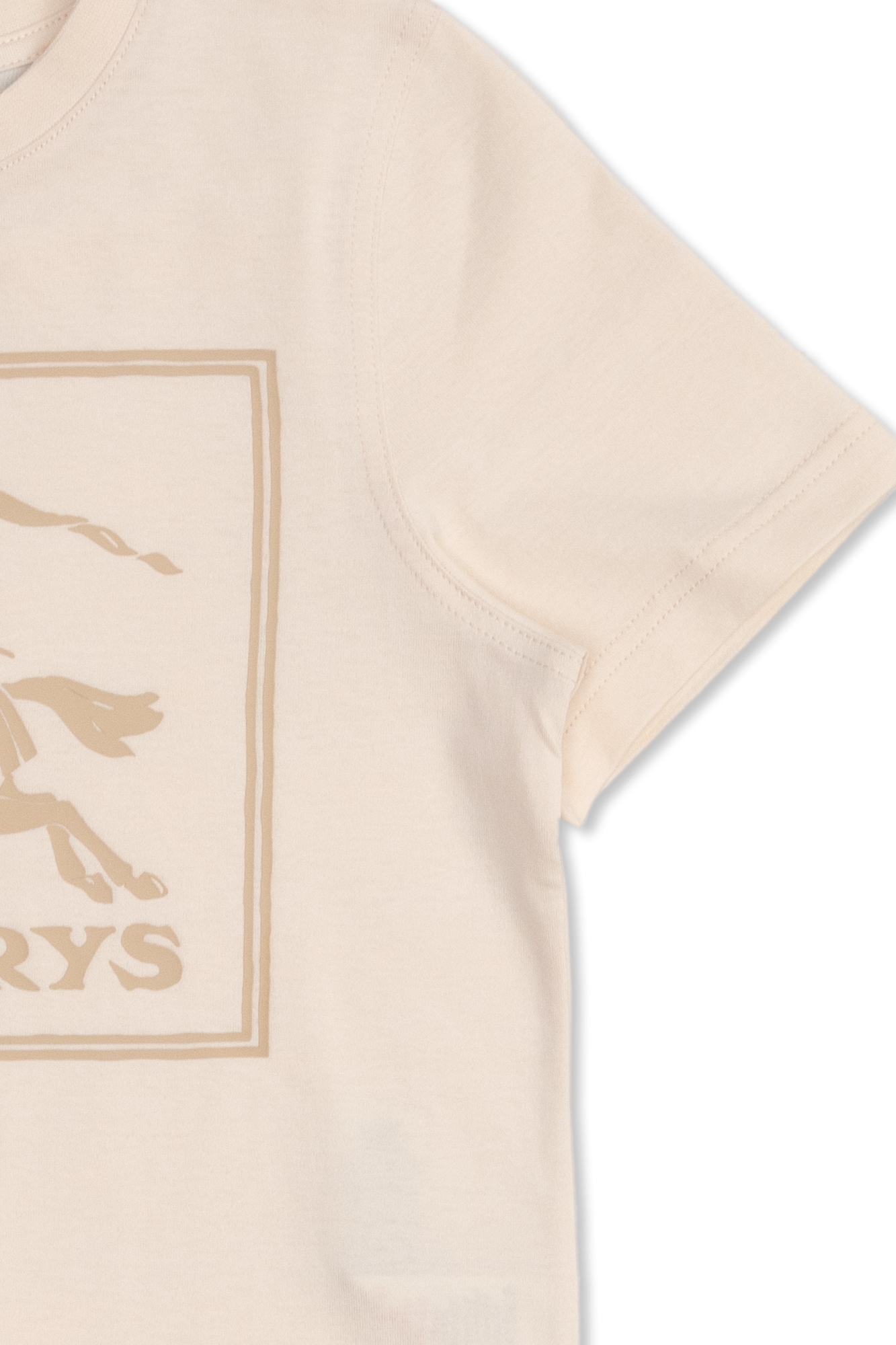 printed T StasanetShops Canada shirt Burberry Kids Cream Logo Burberry Piumino con logo Grigio